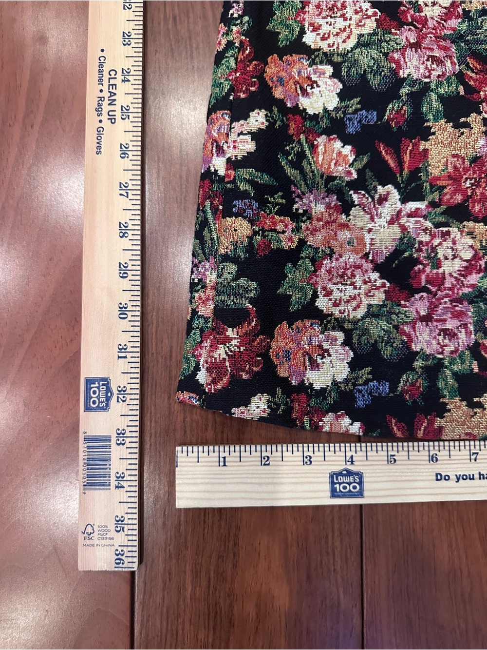 NWT Alice + Olivia Black Floral Jacquard Sheath Dress Multi-Color Blooms Size 6 - Picture 4 of 9